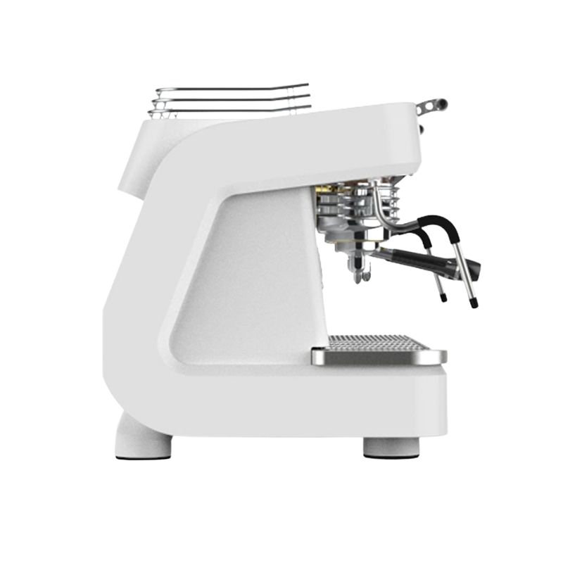 Dalla Corte XT Barista Espresso Kahve Makinesi, 2 Gruplu, Beyaz